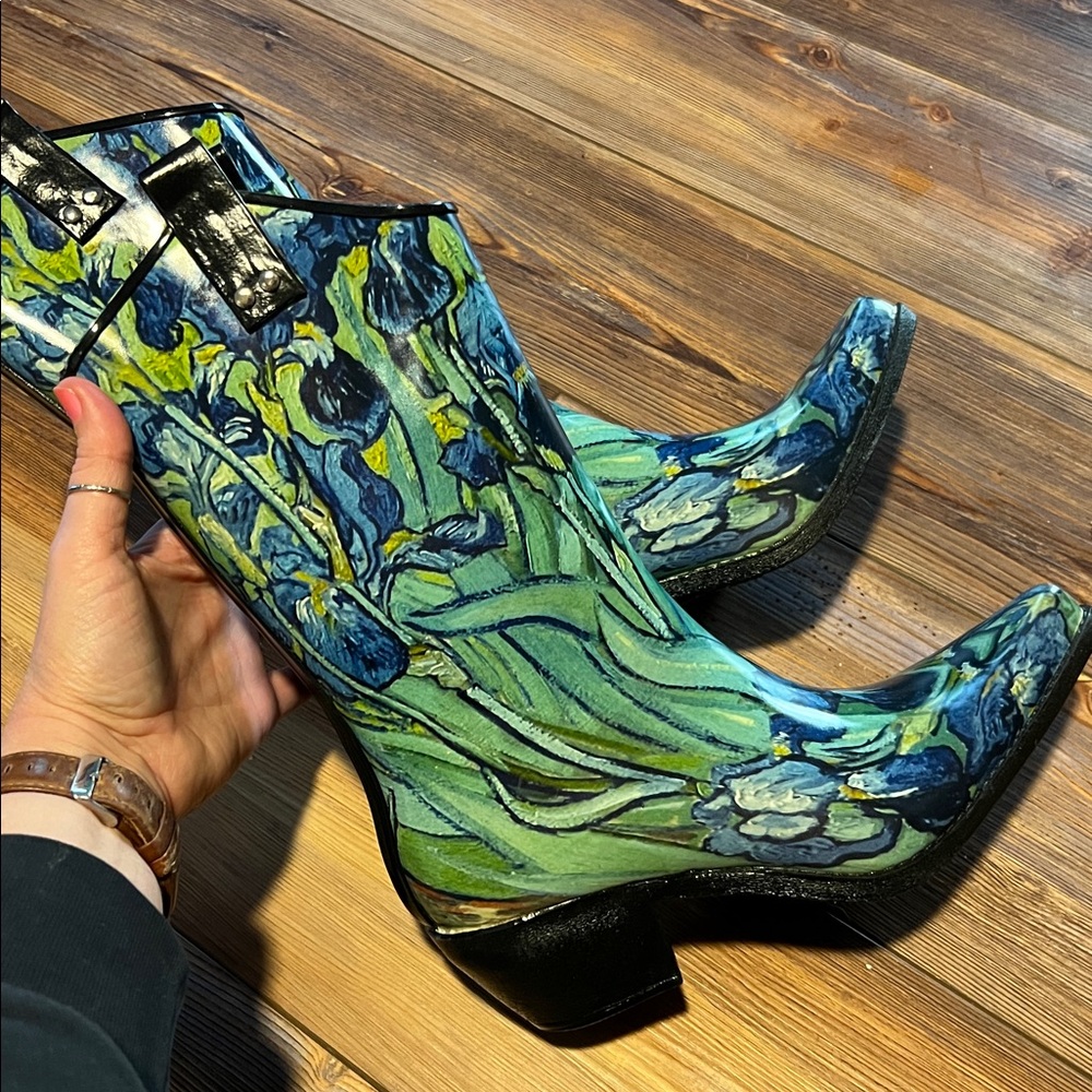 Nomad Pull-On Cowboy Rubber Rain Boots - Yippy - Picture 5 of 7
